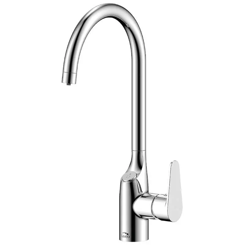 Laveo Dřezová baterie Claro s připojením na filtr vody -  BAK_098D, chrom