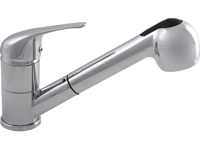Kuchinox Dřezová baterie Rosso s výsuvnou 2-funkční sprškou - BKR_069D, chrom