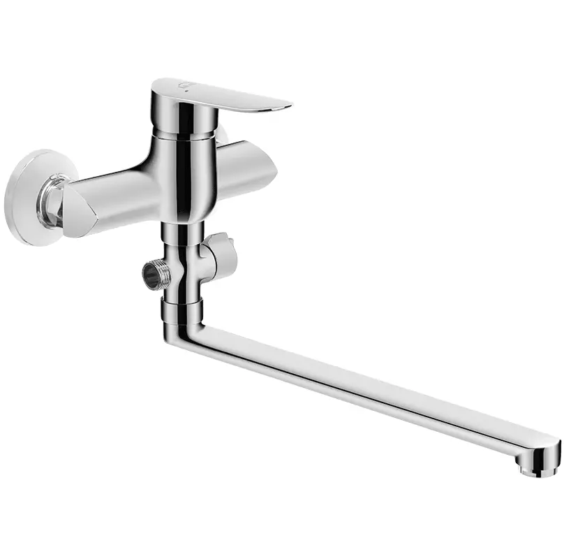 Laveo Vanová baterie Appia s otočným výtokovým ramínkem - BLP_01FD, chrom