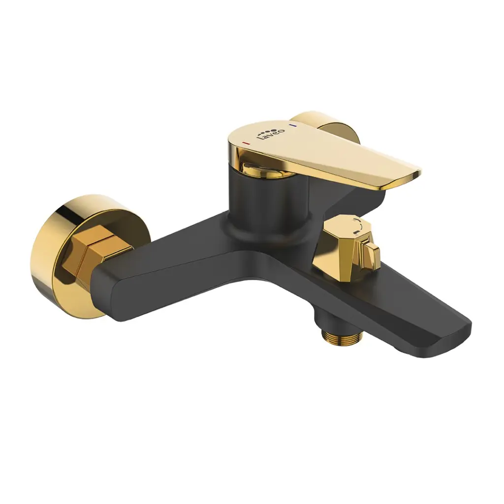 Laveo Vanová baterie Rubio - BVR_710G, černá mat/zlatá