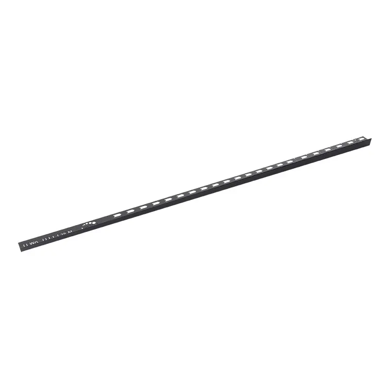 Laveo Spádová lišta 120 cm Levá - COT_720L, černá kartáčovaná