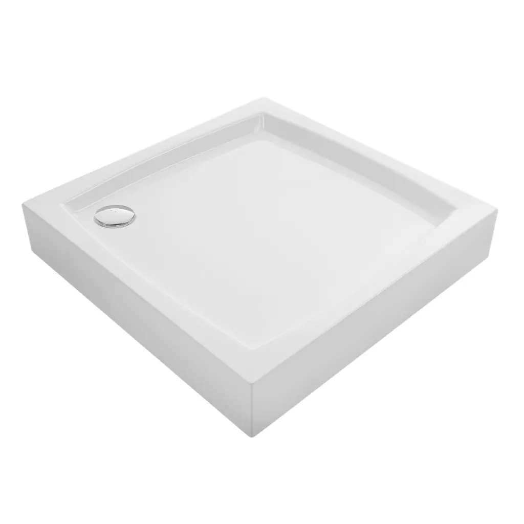 Laveo Desna čtvercová sprchová vanička 90x90 cm JBD_696K
