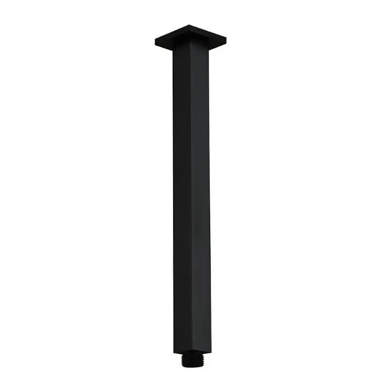 Laveo Kvadrato Výtok stropní sprchy 264 mm, černá NWQ_750K