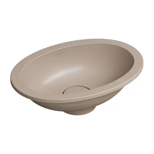 OMNIRES SHELL M+ podumyvadlo, 38 x 25 cm, písková béžová matná, SHELL380UPDB