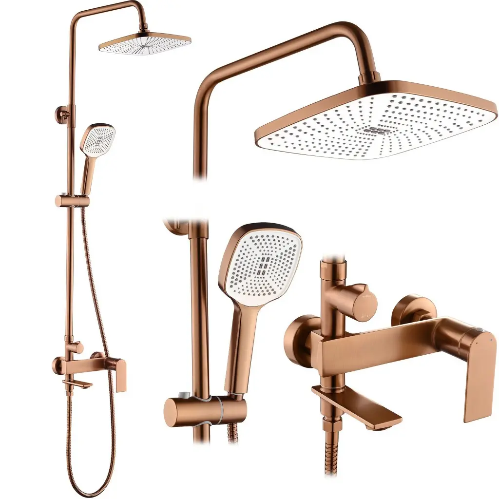 REA Sprchový set STORM COPPER BRUSH REA-P3000