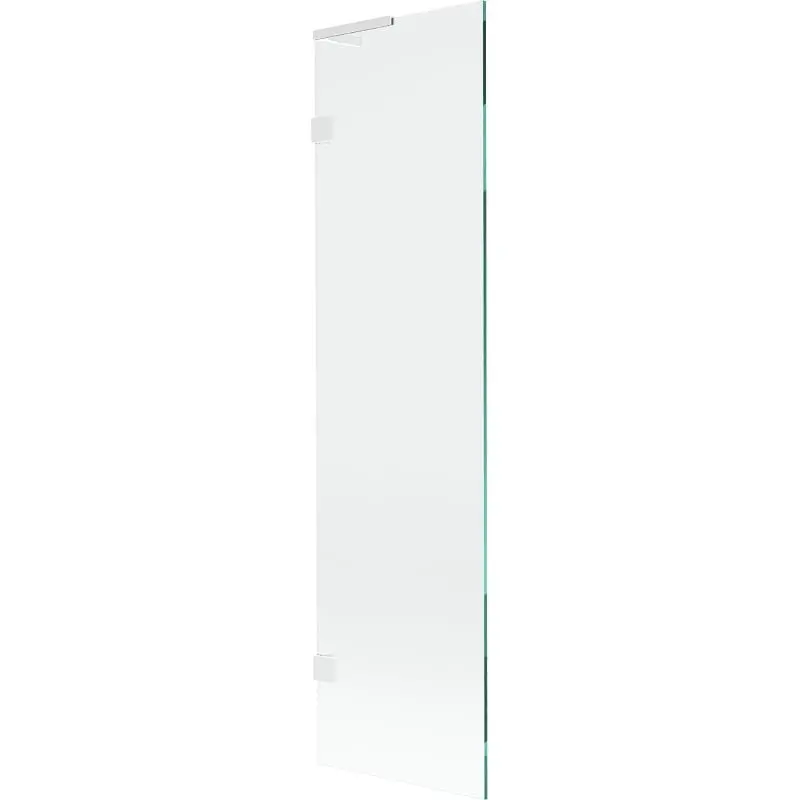 MEXEN/S Lunar L vanová zástěna FIX 50 x 150, transparent, bílá 897L-050-000-20-00