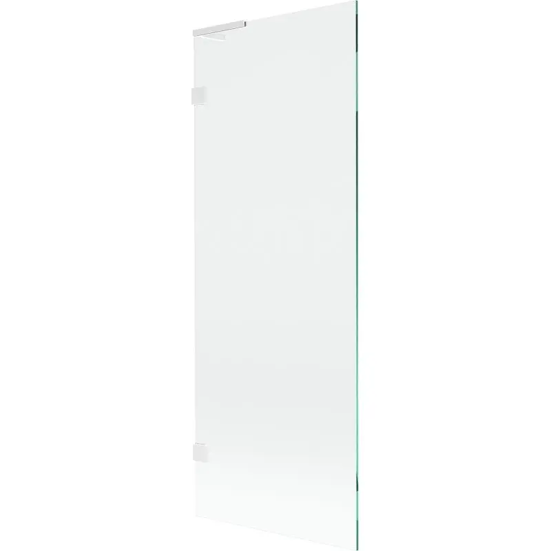 MEXEN/S Lunar L vanová zástěna FIX 70 x 150, transparent, bílá 897L-070-000-20-00
