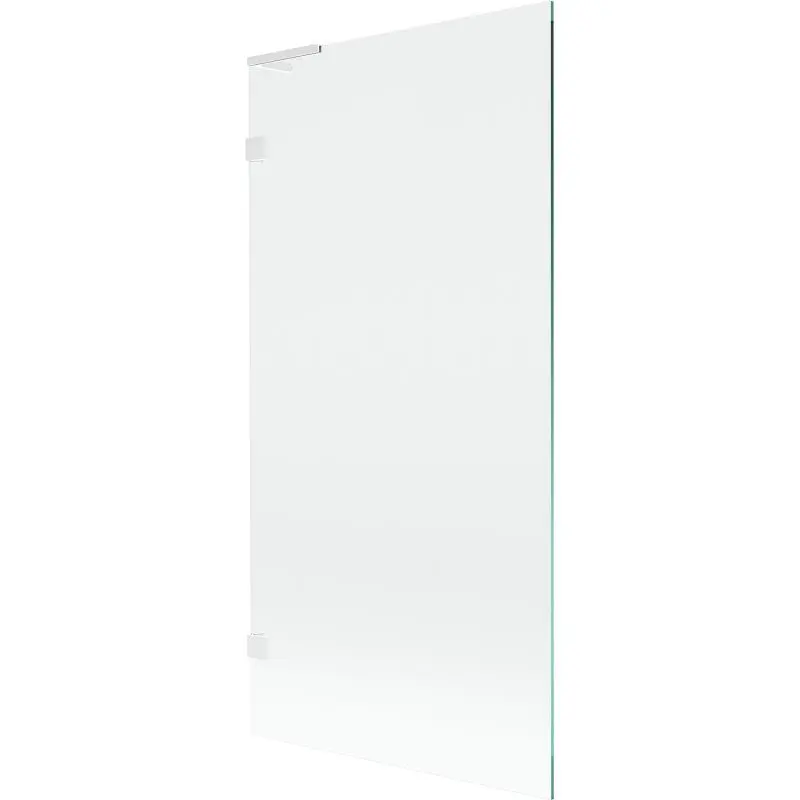MEXEN/S Lunar L vanová zástěna FIX 90 x 150, transparent, bílá 897L-090-000-20-00