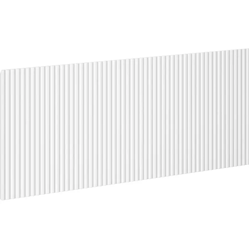 MEXEN Rivel čelo pro koupelnovou skříňku reliéf 120 x 43,5, bílá mat 91A20-1200-470-1-01