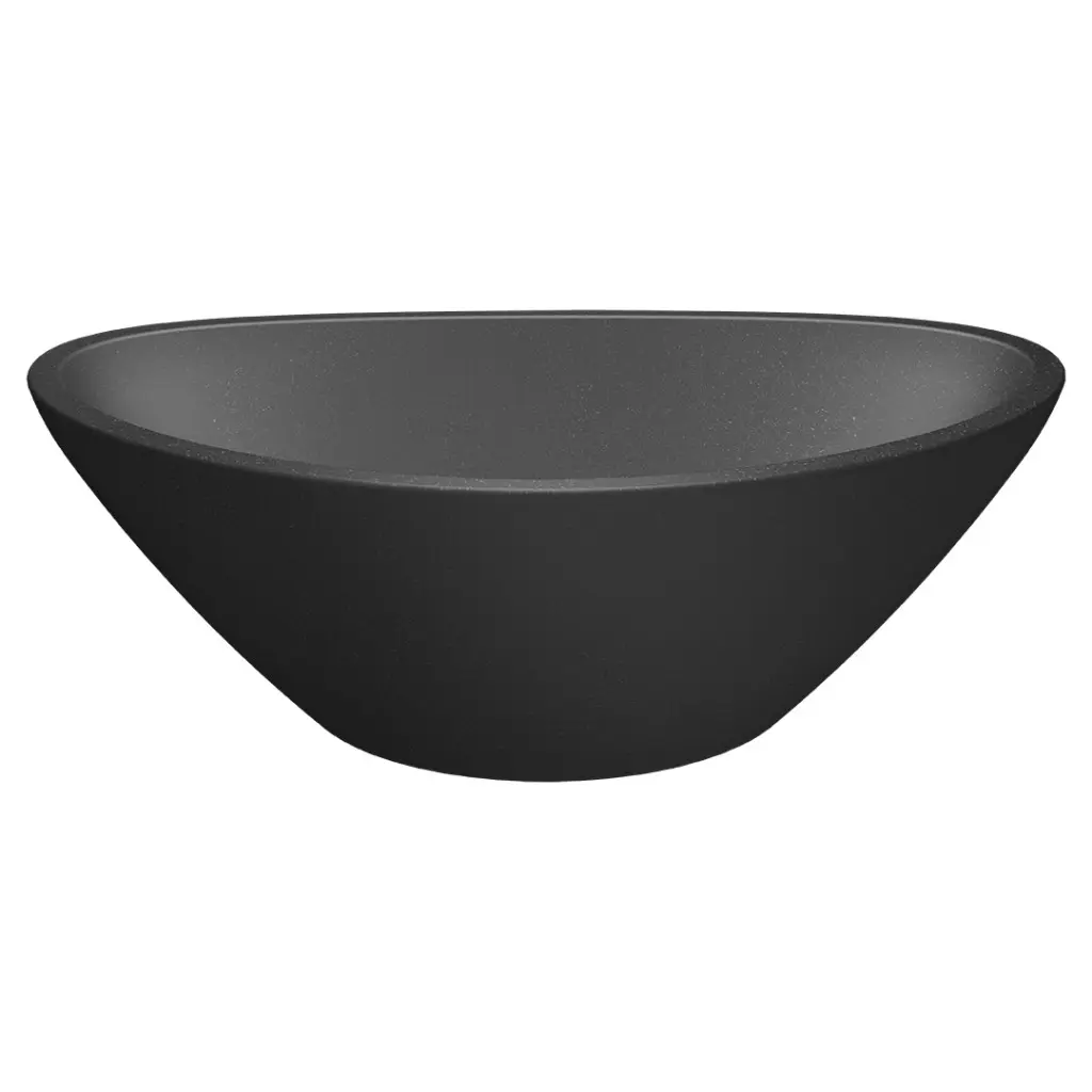 Kuchinox Umyvadlo na desku Vela 34x20 cm - VGV1710T, granit, černé