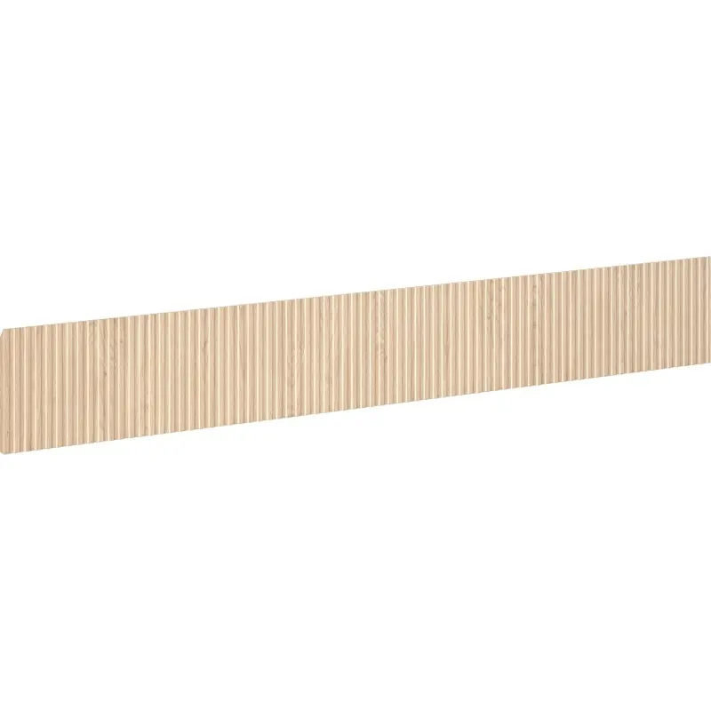 MEXEN Rivel čelo pro koupelnovou skříňku reliéf 120 x 20, dub 91A20-1200-235-1-81
