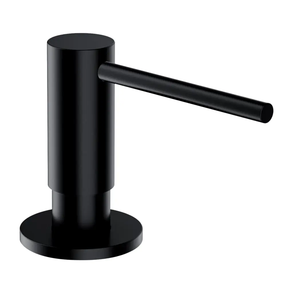 OMNIRES MODERN PROJECT dávkovač tekutého mýdla na desku, černá polomat MP60723BL