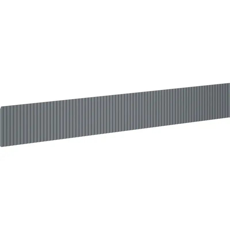 MEXEN Rivel čelo pro koupelnovou skříňku reliéf 160 x 20, grafit mat 91A20-1600-235-1-66