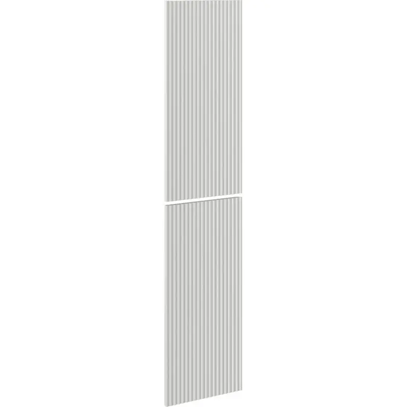 MEXEN Rivel čelo pro koupelnovou skříňku reliéf 35 x 80 cm (2 ks.), šedý mat 91A21-1600-300-2-62