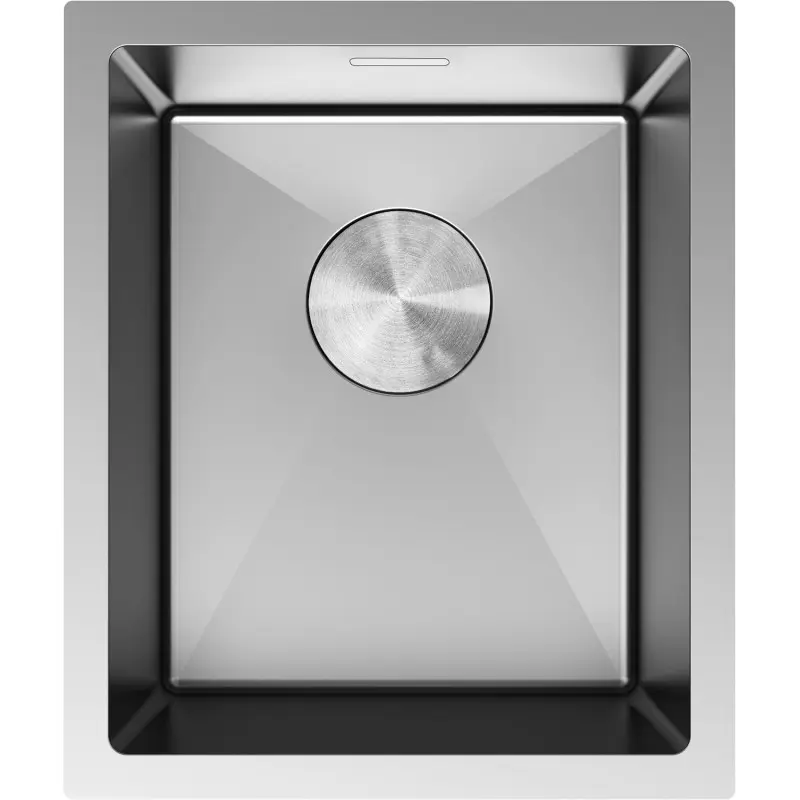 MEXEN Trixo ocelový dřez 1-bowl 370 x 440 mm, nerez 6412371000-01