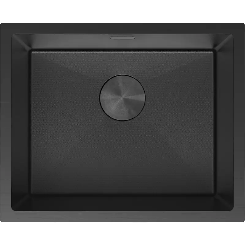MEXEN Trixo ocelový dřez 1-bowl 540 x 440 mm, černá HC 6414541000-70HC