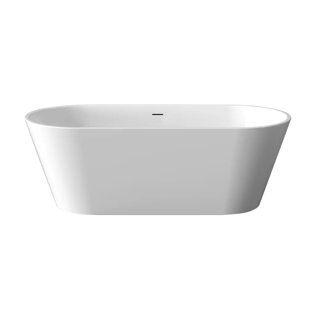INVENA Vana volně stojící 170 cm limnos se sifonem bílá; AN-00-120-M