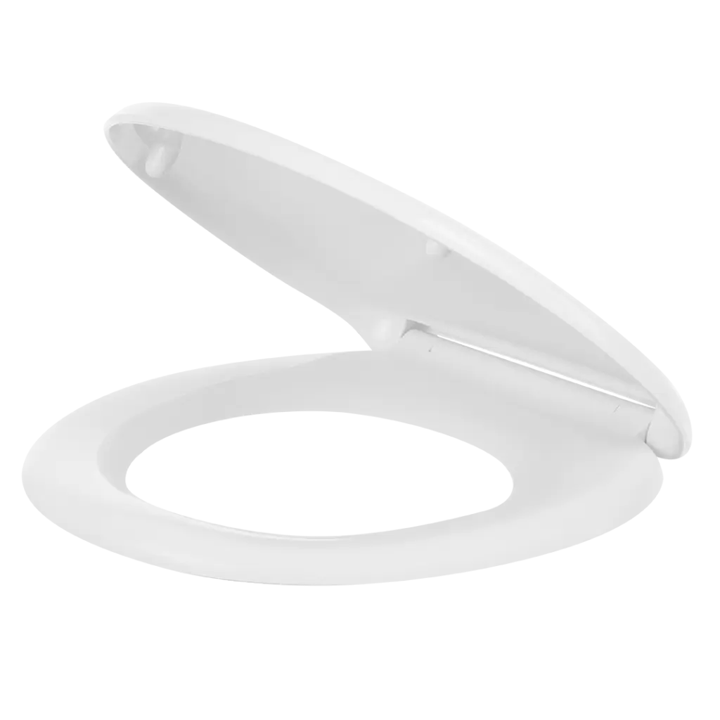 Laveo WC prkénko Duroplast Soft Close Standard - ADA_601E, bílá