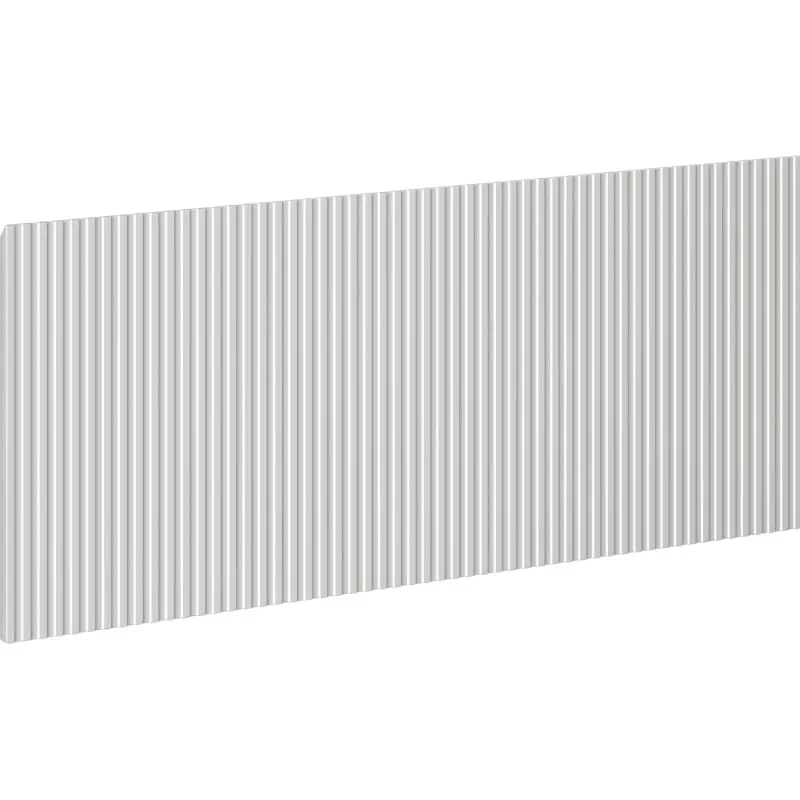MEXEN Rivel čelo pro koupelnovou skříňku reliéf 120 x 43,5, šedý mat 91A20-1200-470-1-62