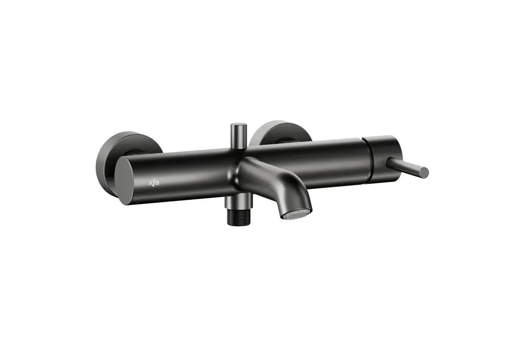 KFA Baterie Moza vanová, stěnová, horizontální, PVD gunmetal šedá 5034-020-61