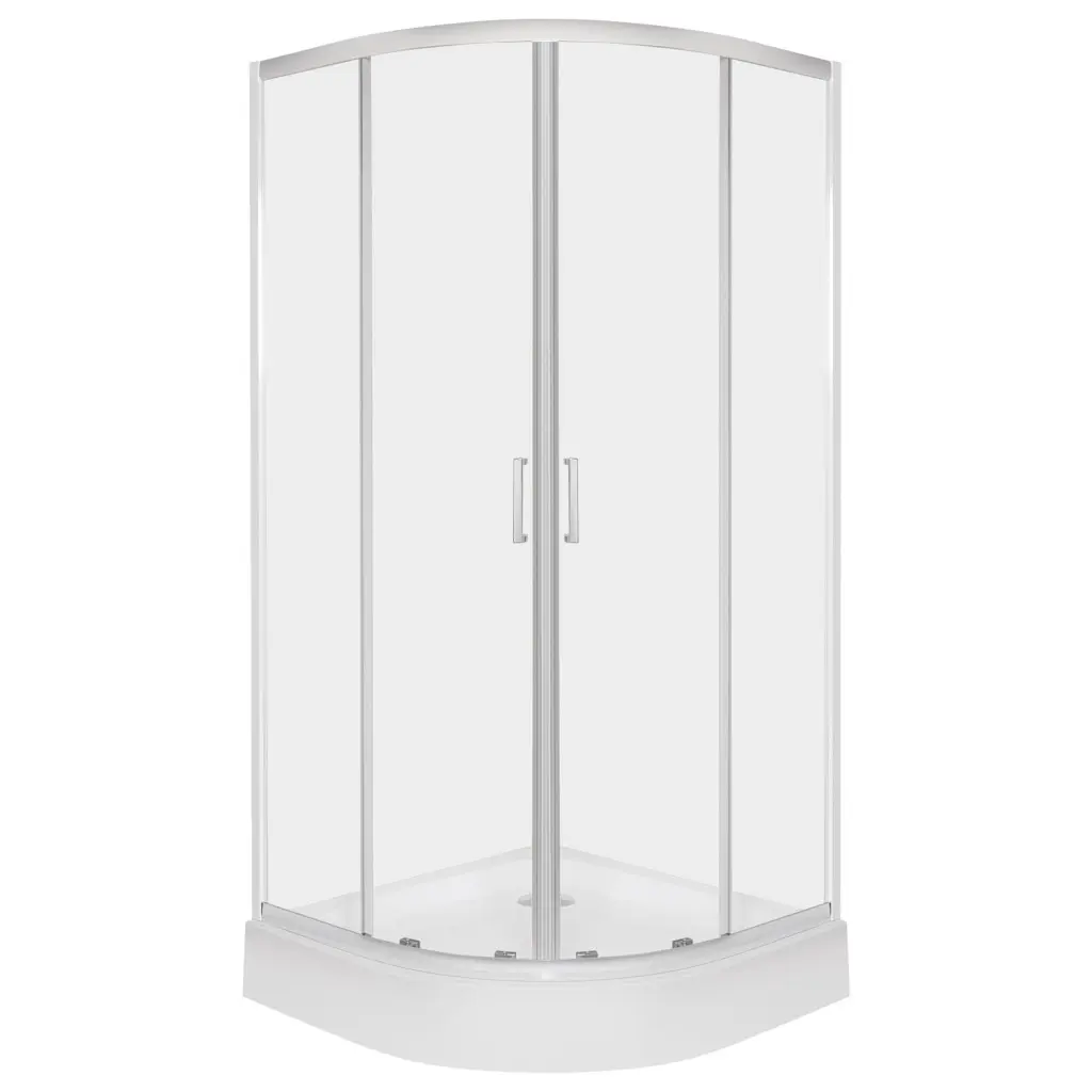 KERRA Sprchový kout s vaničkou Aruba 80 , chrom 5907548124647