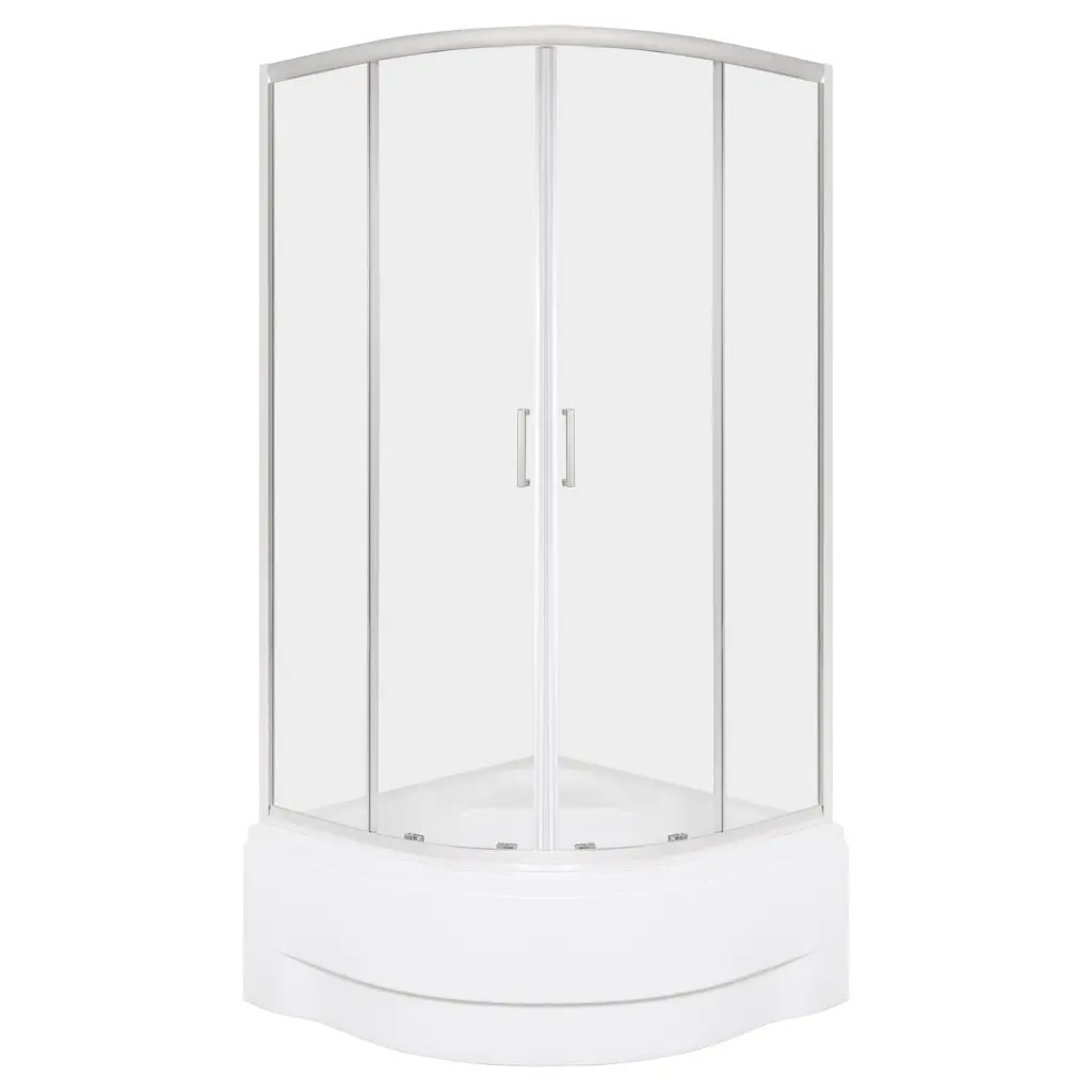 KERRA Sprchový kout s vaničkou Aruba GL 80, chrom 5907548125811