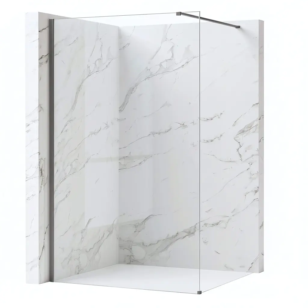 REA/S Sprchová zástěna Flexi Transparent / Titan 70 KPL-K99468