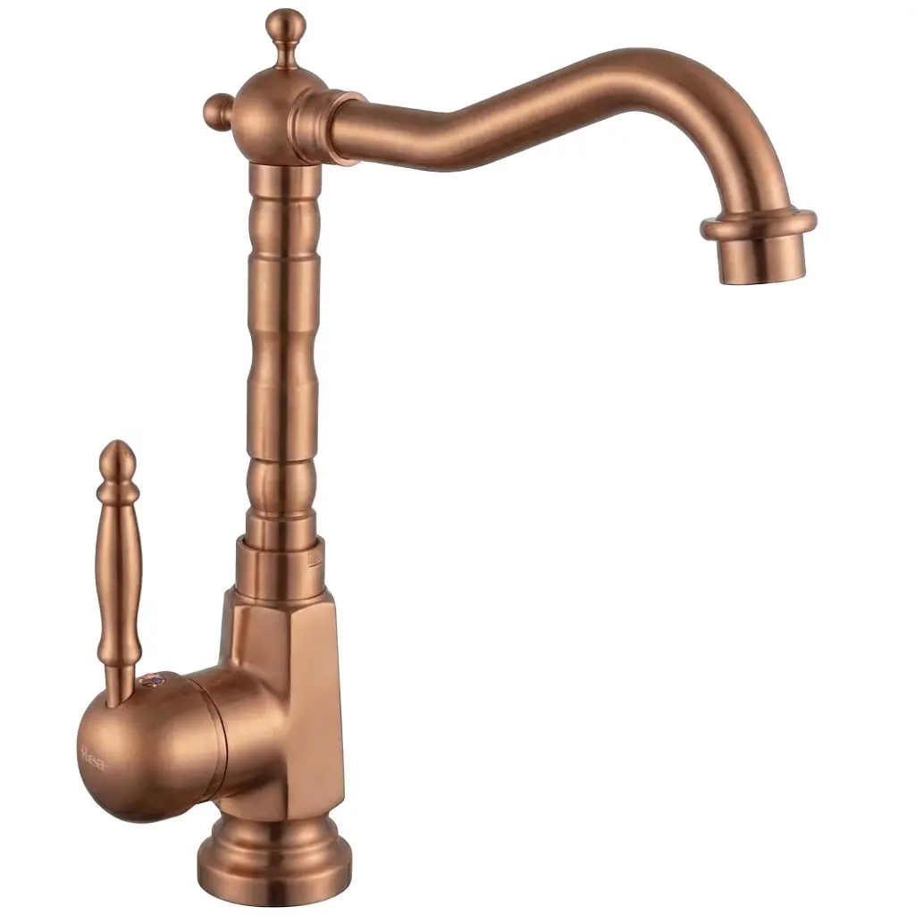 REA Umyvadlová baterie Bona Brush Copper vysoká REA-B6528
