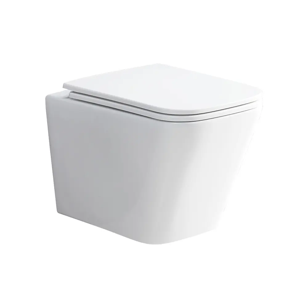 Mereo WC závěsné kapotované, Smart Flush RIMLESS, 490x340x350, keramické, vč. sedátka CSS118S VSD83T1