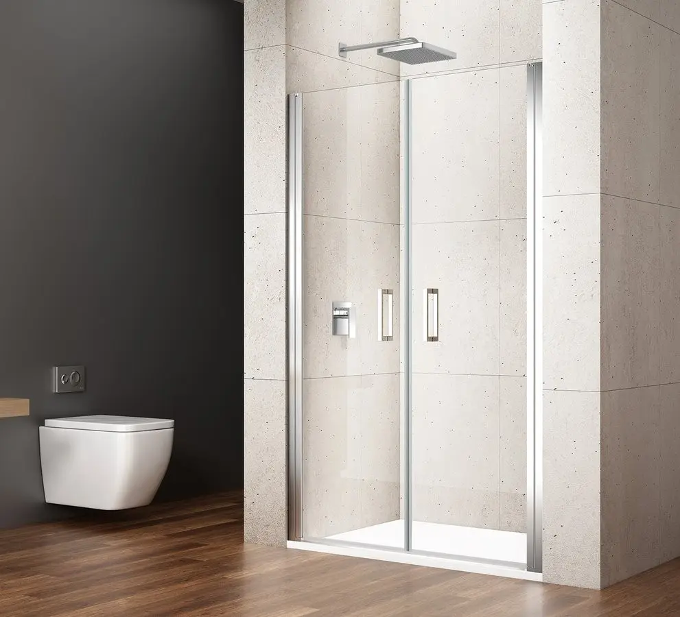 GELCO LORO Sprchové dveře do niky 1100 dvoukřídlé, čiré sklo, GN4311 GN4311