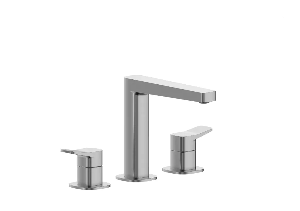 KFA Baterie Malaga, umyvadlová, 3-otvorová, stojící, PVD gunmetal šedá 4522-221-61