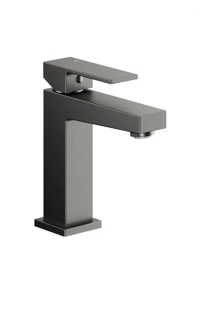 KFA Baterie Logon umyvadlová, stojící, s výpustí klik-klak, PVD gunmetal šedá 5132-815-61