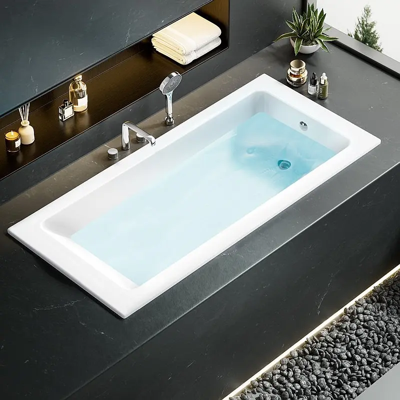 HOPA Obdélníková vana TRAPANI Nožičky k vaně Bez nožiček, Rozměr vany 170 × 70 VANTRAP170