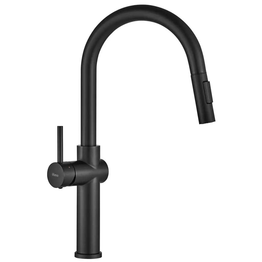 REA Kuchyňská baterie Fresh vysoká Black REA-B7200