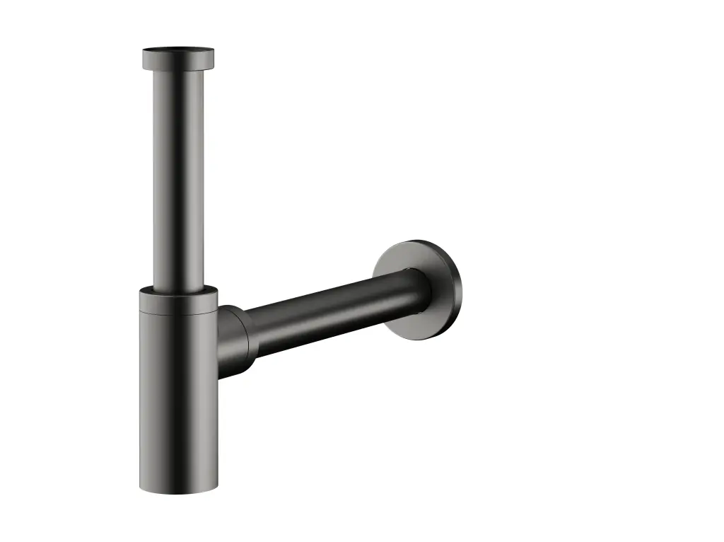 KFA Výpust umyvadlová, láhvová, kulatá, PVD gunmetal šedá 600-003-61