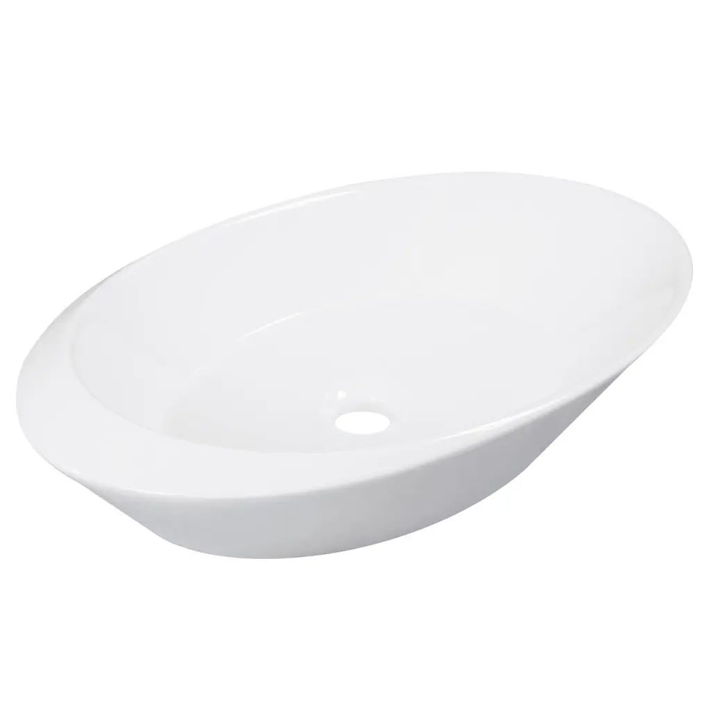 KERRA Umyvadlo keramické nablátkové volně stojící KR-9036 5907548125750