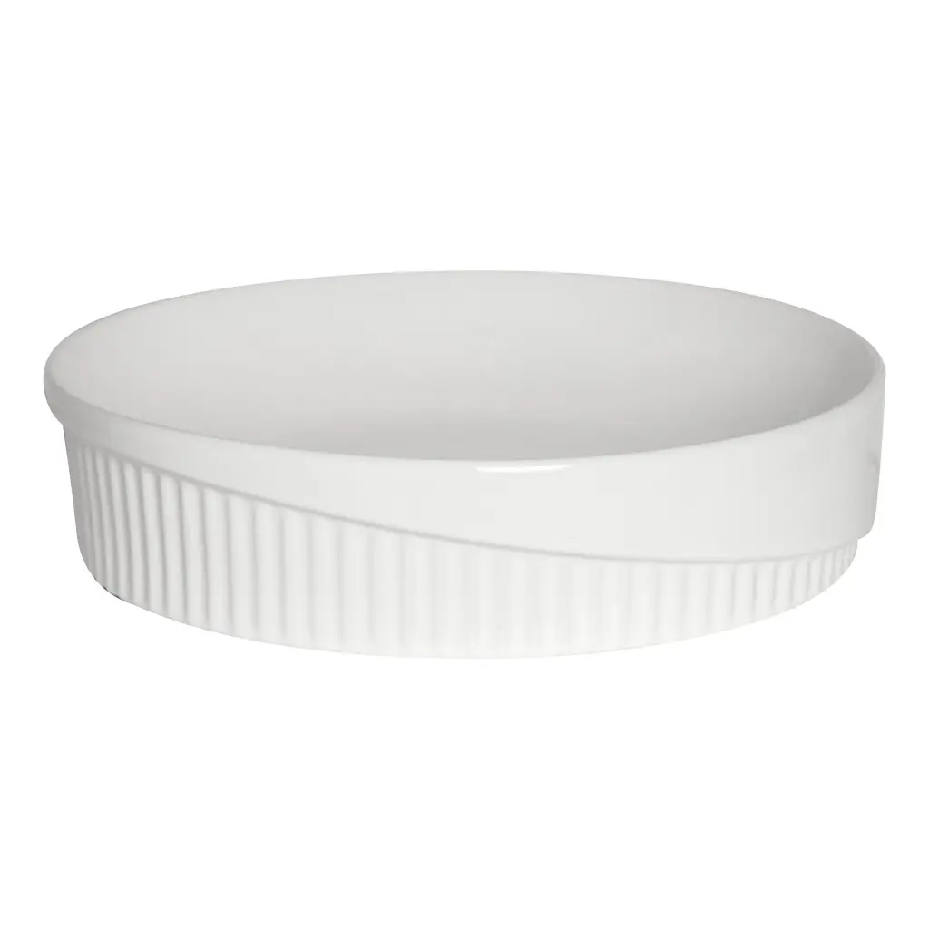 Novoterm Keramické umyvadlo na desku NV-KR-9037 (ø 42,5 cm) bílé