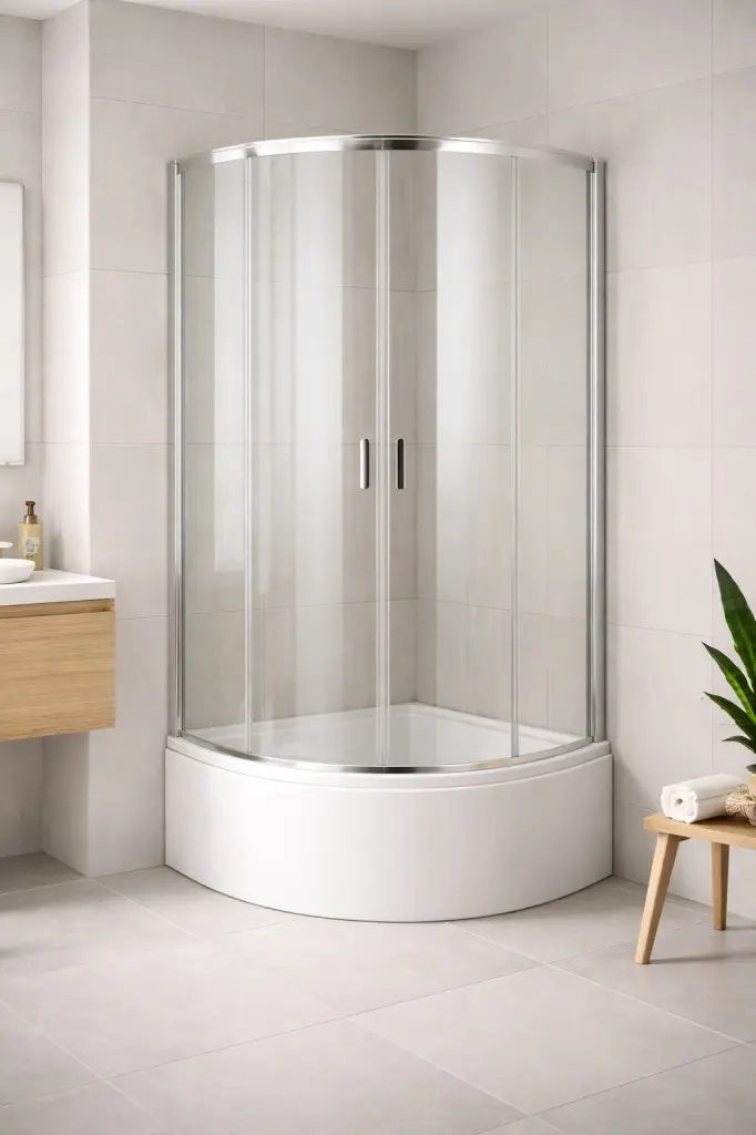 OLSEN SPA Sprchový kout TOLEDO PLUS Barva rámu Chrom/Leštěný hliník (ALU), Rozměr A 90, Rozměr B 90, Rozměr C 188, Směr zavírání Univerzální Levé / Pravé, Výplň Grape bezpečnostní sklo 5 / 6 mm OLBTOL90CGPLUS