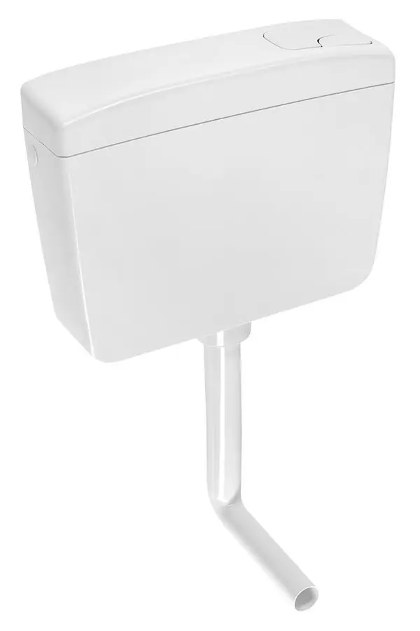 Aqualine WC plastová nádržka s DUAL tlačítkem, 4-8 L, bílá