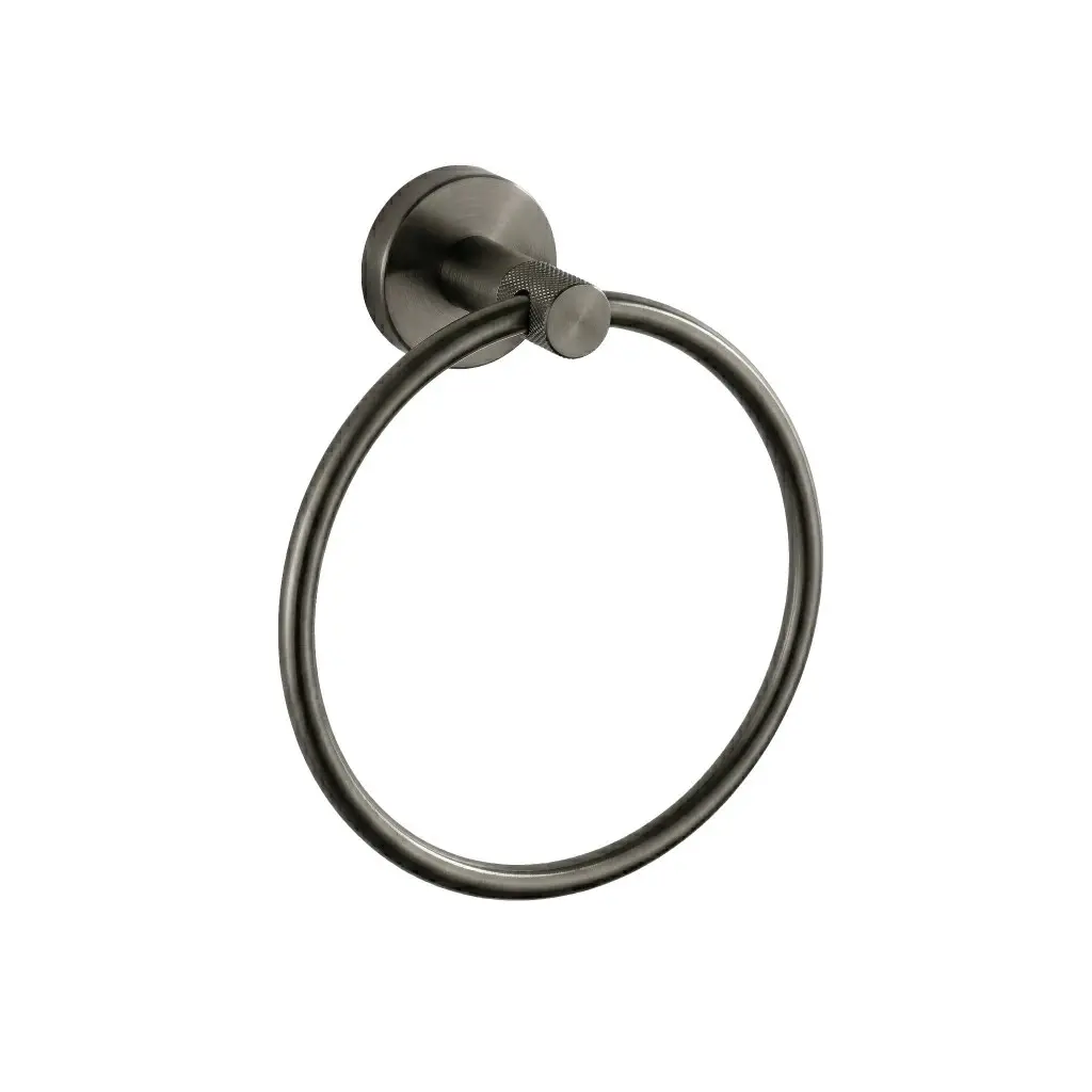 Držák na ručníky - kruh REA MODERN RING 6610 titan kartáčovaný