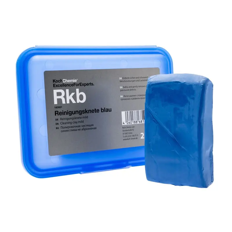 KOCH CHEMIE Čistící modelína modrá Clay 200 g Rkb Reinigungsknete blau EG4183001