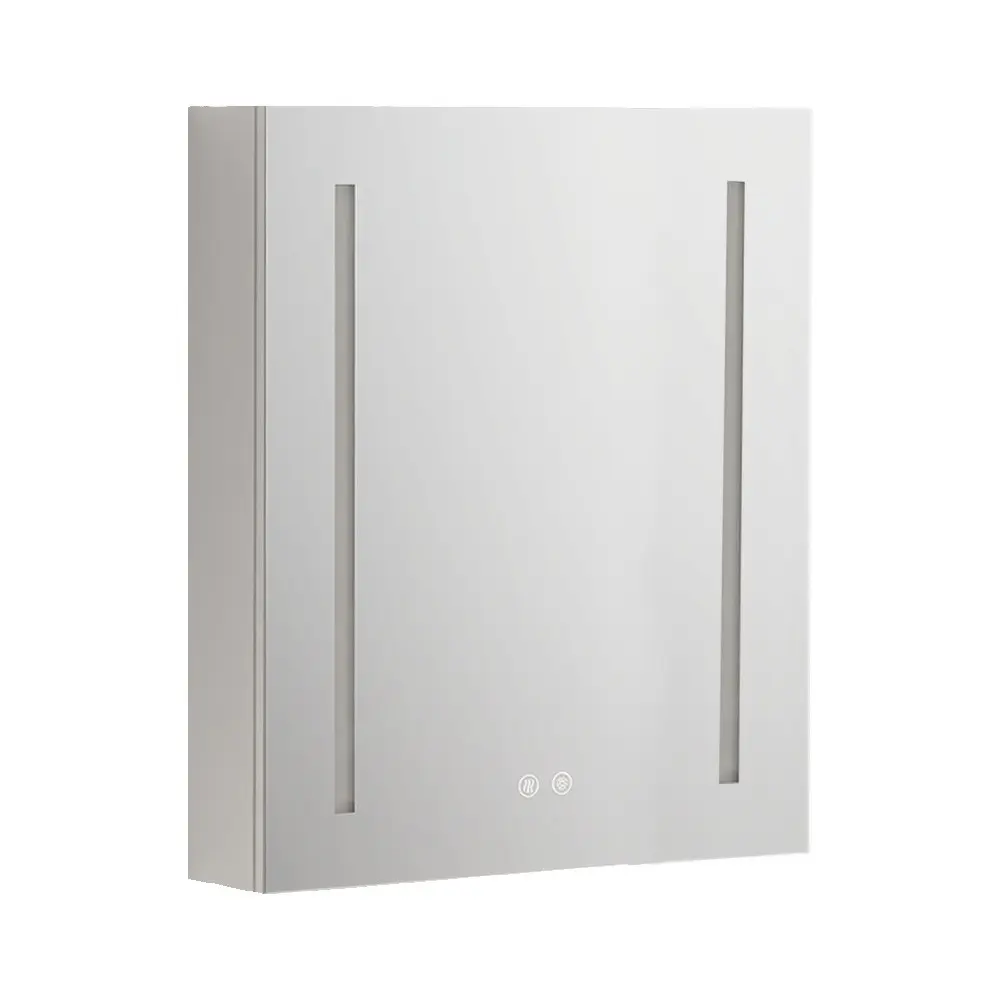 Mereo Koupelnová galerka 60 cm, zrcadlová skříňka, stříbrná CN190P