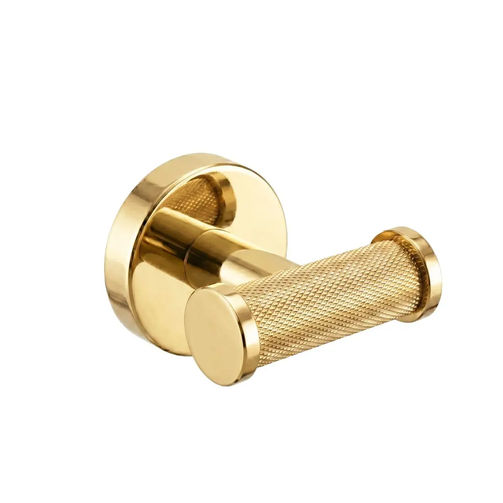 Koupelnový věšák dvojitý REA MODERN 6612 zlatý