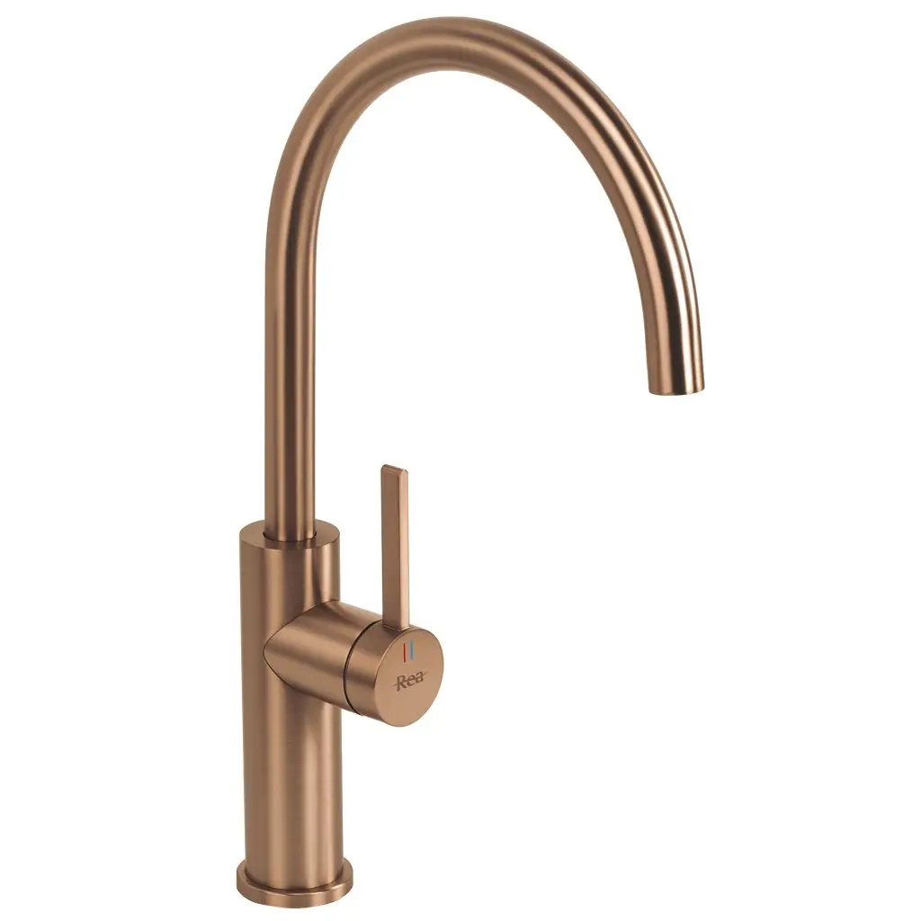 REA Kuchyňská baterie Rivo Brush Copper REA-B9344