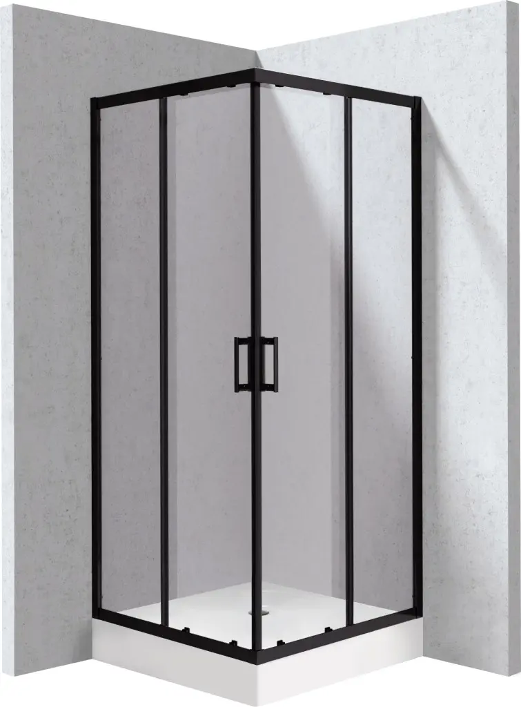 DEANTE Funkia Evo čtvercový kout s vaničkou, 90x90 cm KYCZN099P