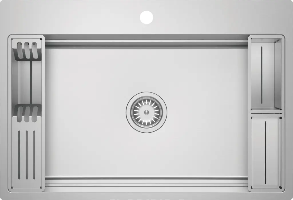 Deante Dřez Magnetic, nerez - ZRM 010B, kartáčovaná ocel