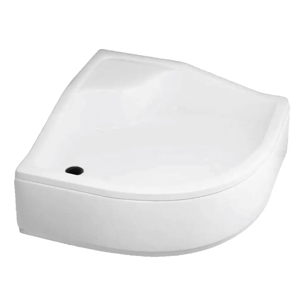 Hluboká sprchová vanička ke sprchovému koutu Kerra Klara 90 cm se zvýšeným sedátkem 5907548126054