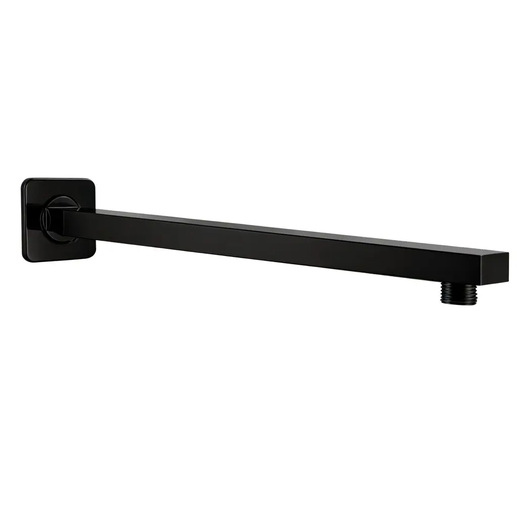 REA Sprchové rameno čtvercové JS-9022B 40cm Black REA-P6404