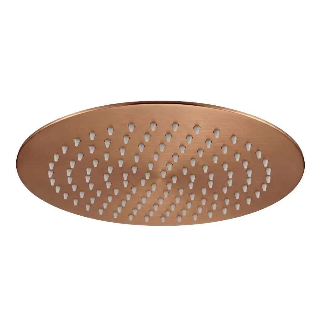 REA Kulatá dešťová sprcha JS-P014BRG 25cm Brush Copper REA-P8602
