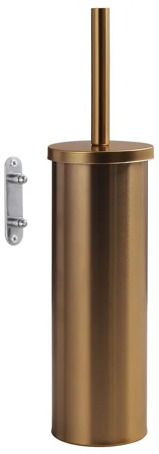 Gedy FLIP WC štětka závěsná, systém Lift&Clean, měď mat